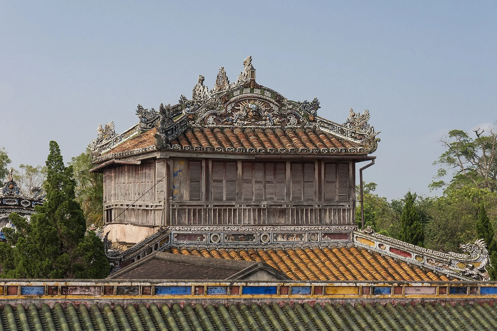 Citadelle impériale de Hué au Vietnam